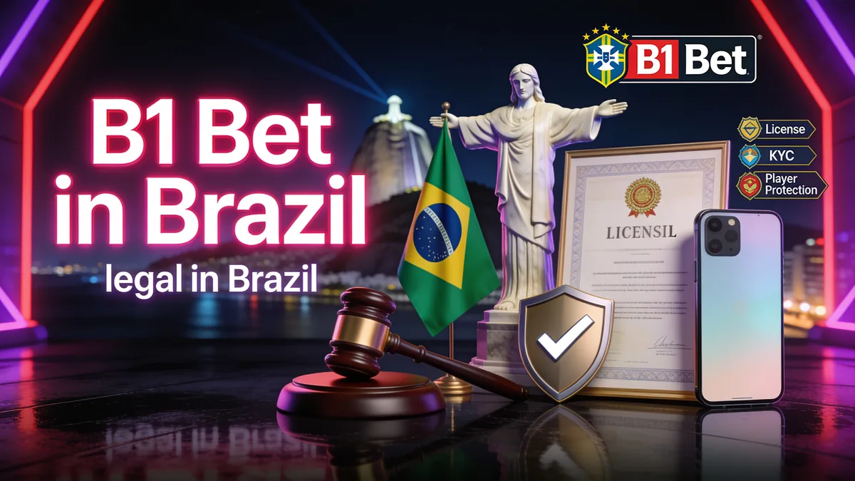 A B1 Bet é confiável? Segurança e legalidade para jogadores no Brasil